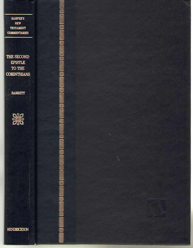 Image for A Commentary on the Second Epistle to the Corinthians