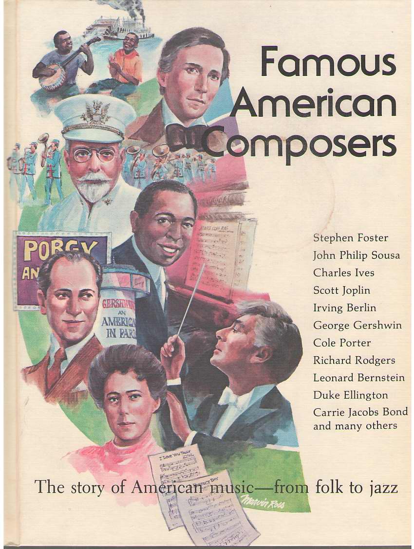 Image for Famous American Composers The Story of American Music - from Folk to Jazz