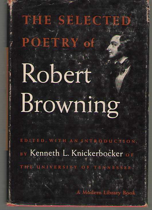 Image for The Selected Poetry Of Robert Browning