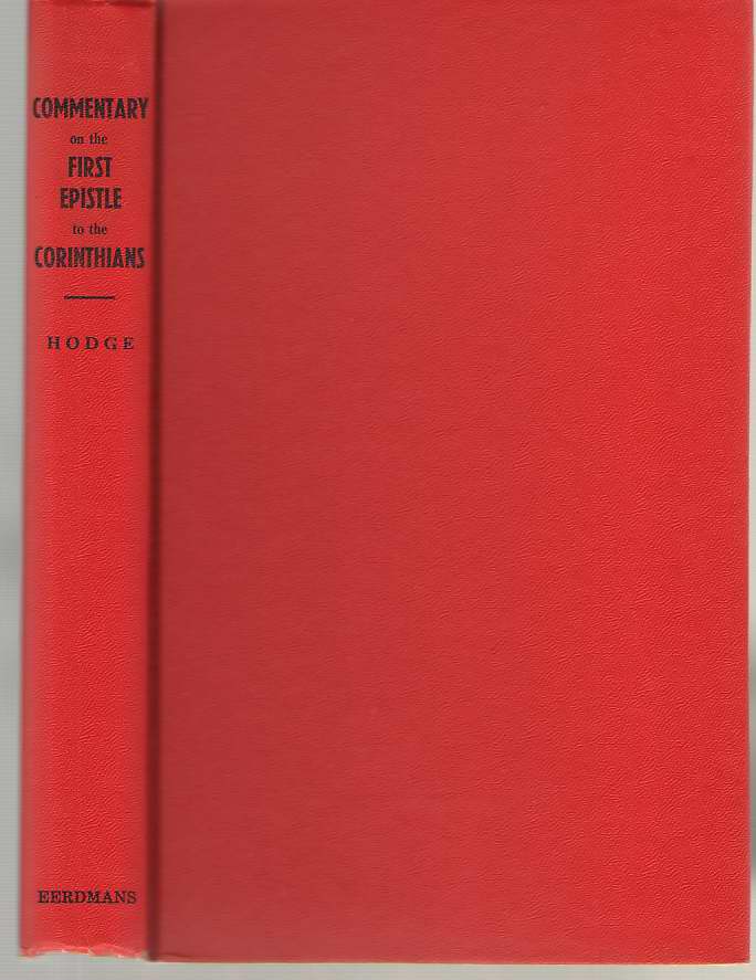 Image for Commentary on the First Epistle to the Corinthians