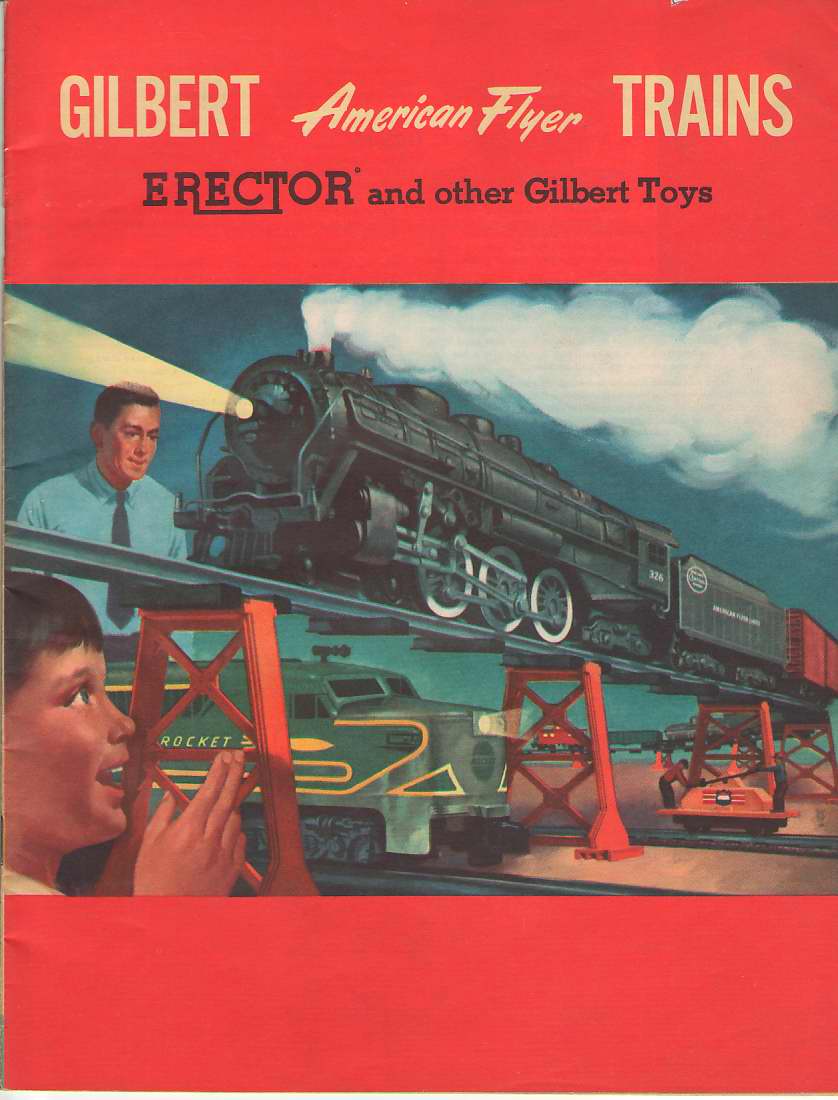 Image for Gilbert American Flyer Trains Erector and Other Gilbert Toys 1954 Catalog