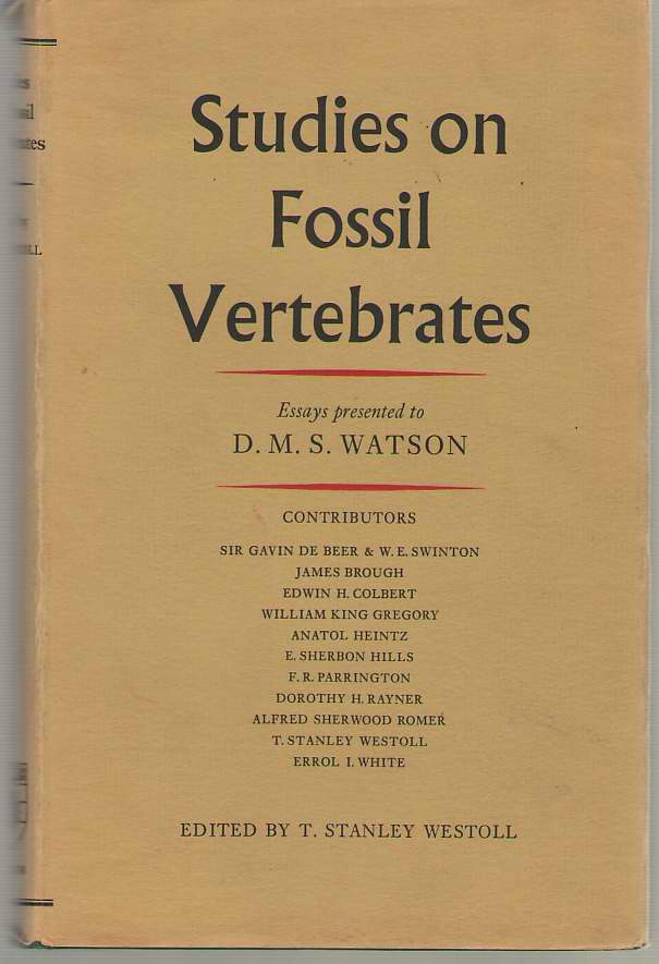 Image for Studies On Fossil Vertebrates Essays Presented to David Meredith Sears Watson