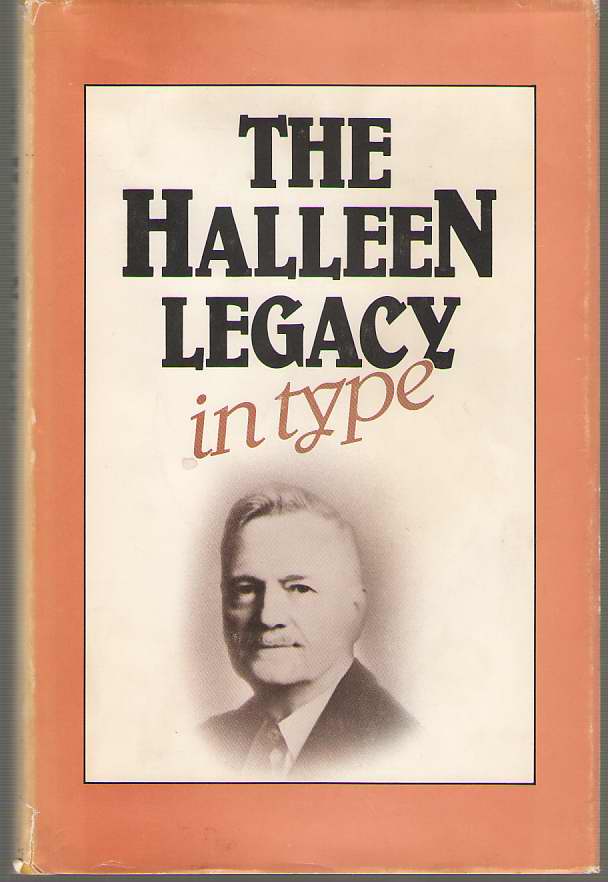 Image for The Halleen Legacy (in Type)