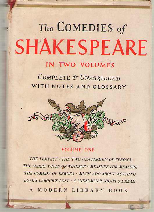 Image for The Comedies of Shakespeare Volume One