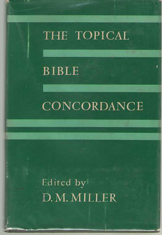 Image for The Topical Bible Concordance
