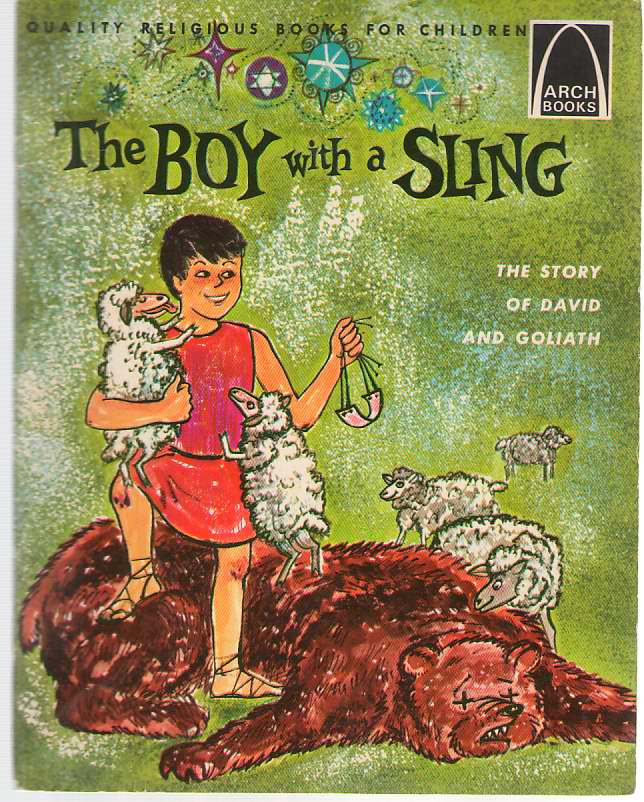 Image for The Boy with a Sling 1 Samuel 16: 1-18: 5 for Children