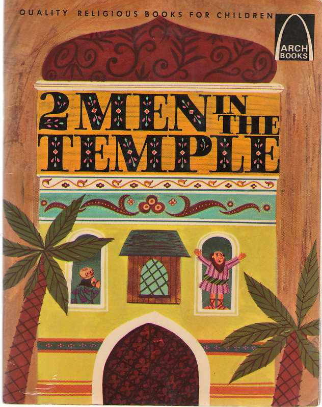 Image for 2 Men In The Temple Luke 18: 9-14 for Children