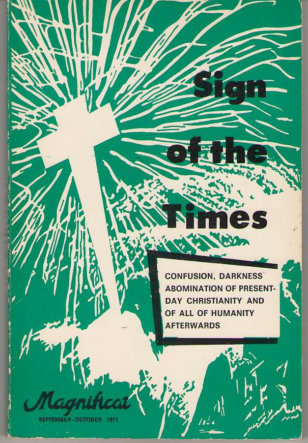 Image for Sign Of The Times Confusion, Darkness Abomination of Present-Day Christianity and of all Humanity Afterwards
