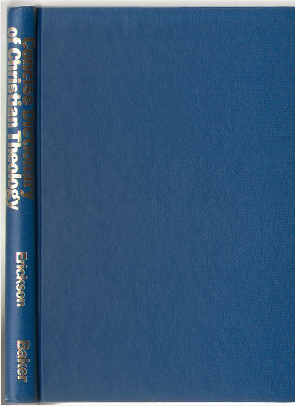 Image for Concise Dictionary of Christian Theology