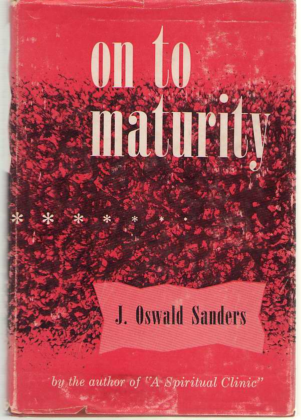 Image for On to Maturity