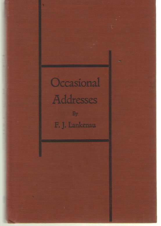 Image for Occasional Addresses