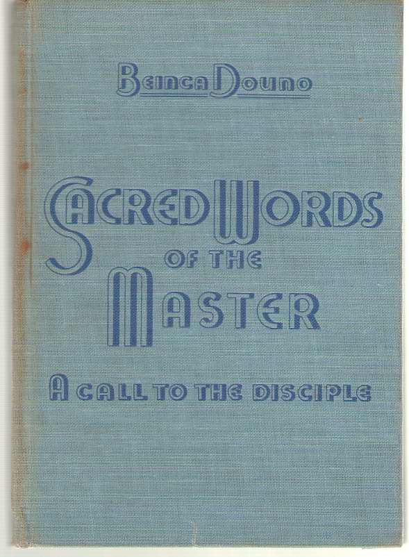 Image for Sacred Words Of The Master: A Call To The Disciple Translated from the Bulgarian