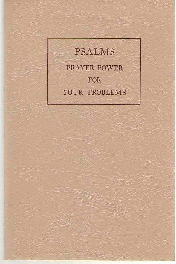 Image for Psalms Prayer Power For Your Problems