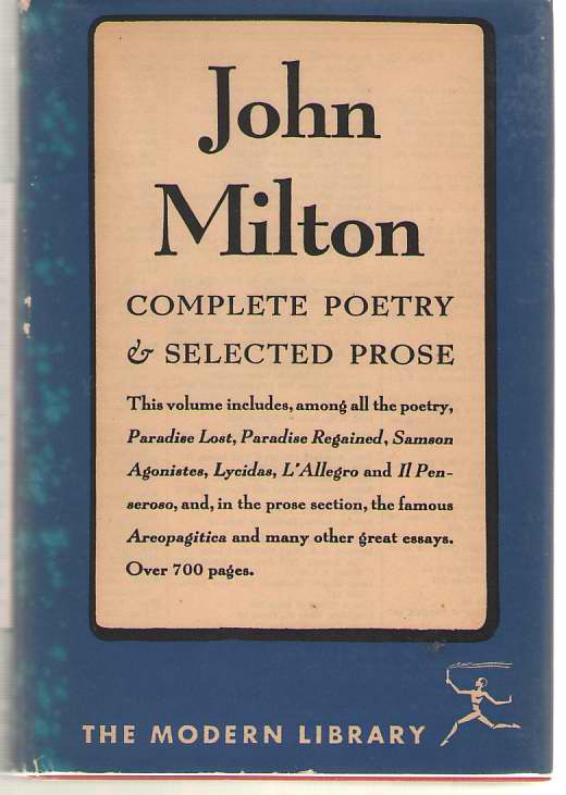 Image for The Complete Poetry And Selected Prose Of John Milton
