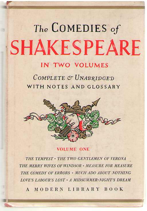 Image for The Comedies of Shakespeare Volume One