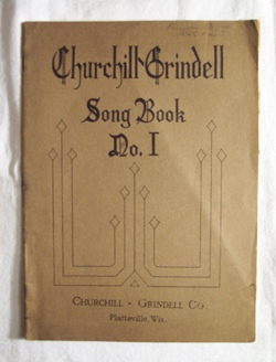 Image for Churchill Grindell Song Book - No I Contains Songs for the Primary and Intermediate Grades