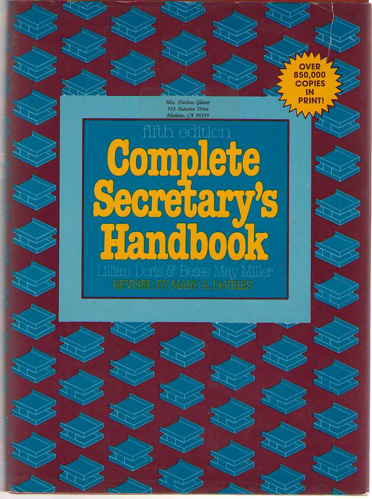 Image for Complete Secretary's Handbook