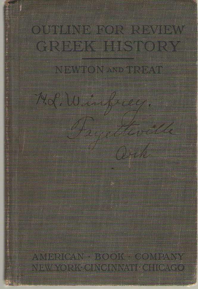 Image for Outline For Review, Greek History Including Oriental Nations